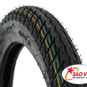 Hình ảnh lốp trước AOKI 70/90-17 6PR có săm – chuyên dùng cho xe Wave RS, gai sâu, không vặn, không cắn săm