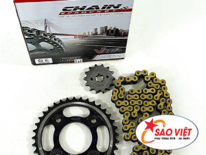 Nhông xích xe Wave RS thương hiệu VMP, công nghệ đột nguội, thép S45C