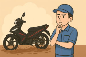 Nhông xich bị ngập nước: Mối nguy tiềm ẩn